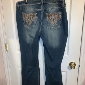Apt. 9 Sparkle Bottom Jeans